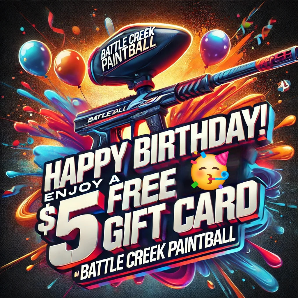 BATTLE CREEK $5 BIRTHDAY GIFTCARD JAN