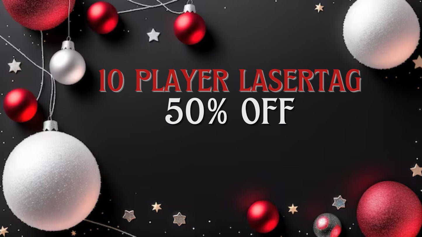 Laser Tag Party for 10 Holiday discount