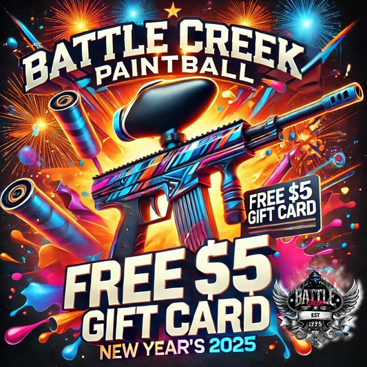 BATTLE CREEK $5 NEW YEARS GIFTCARD